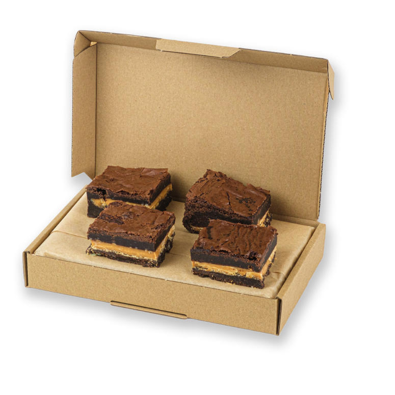 White Chocolate Brownie | 6 stuks | Brownies Top Merken Winkel